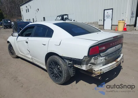 2012 Dodge Charger Police из США, поврежденный, VIN 2C3CDXAT3CH172207